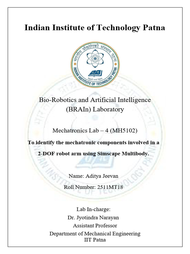 2-DOF Robot Arm Simulation Guide | PDF | Kinematics | Robotics