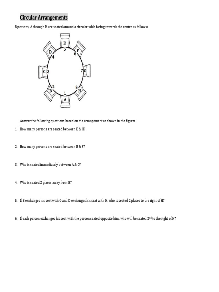 Circular Arrangements | PDF