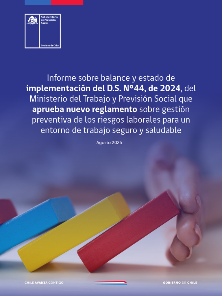 Informe sobre D.S. N°44: Implementación 2025 | PDF | Seguridad y salud ...