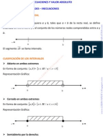 Inecuaciones y Valor Absoluto-Ejercicios Resueltos