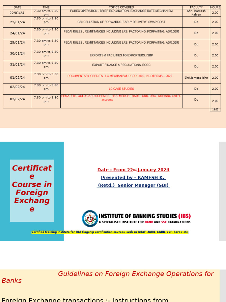 1 - FEDAI Introduction | PDF | Foreign Exchange Market | Exchange Rate