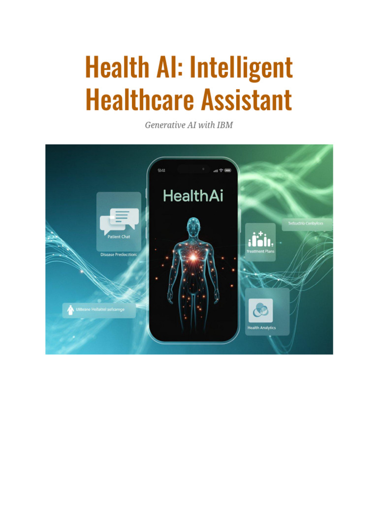 Health AI: Smart Healthcare Assistant | PDF | Software Engineering ...