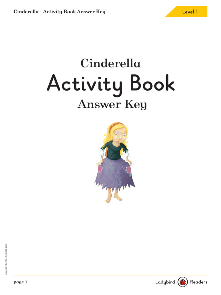 Cinderella Activity Book Answers | PDF | European Fairy Tales | Folklore