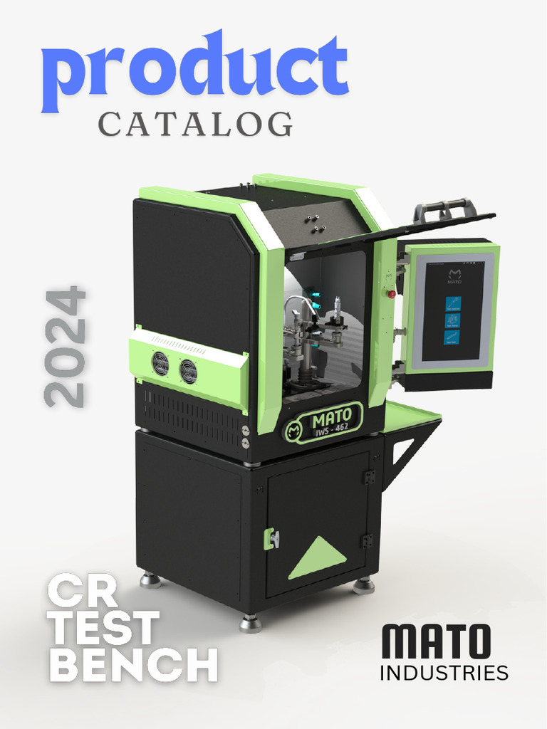 MATO Industries BS6 Injector Testing Tools | PDF | Engine Technology ...