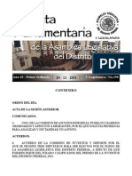 Gaceta ALDF Ley de Gestación Subrogada