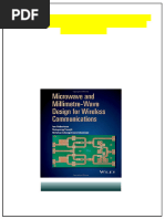 Foundations For Microstrip Circuit Design Fourth Edition Edwards