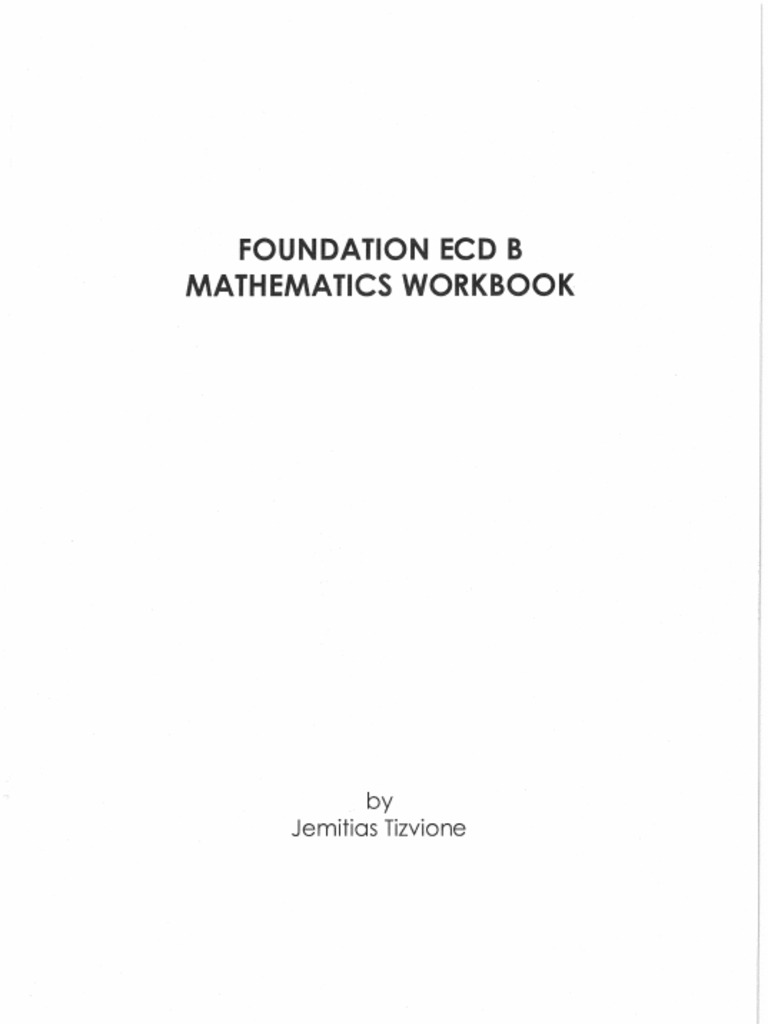 Ecd B Maths | PDF