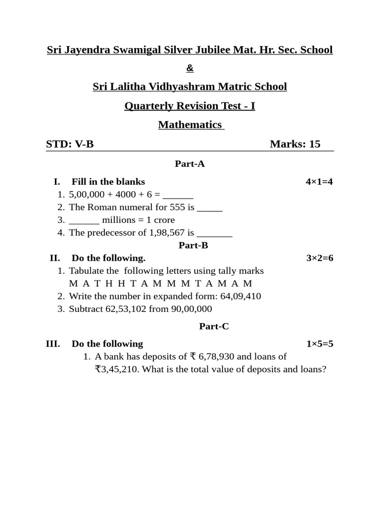 STDI Revision 1 | PDF