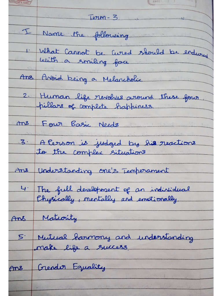 8th M.I NOTES | PDF