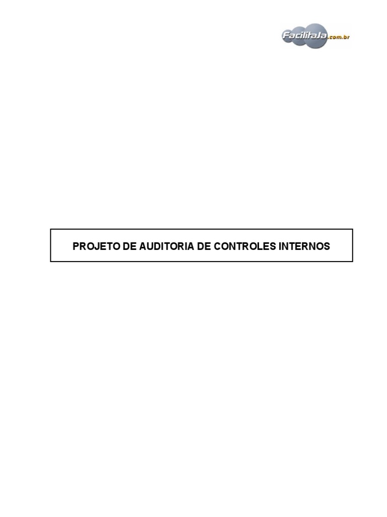 Auditoria de Controles Internos em Supermercados | PDF | Auditoria ...