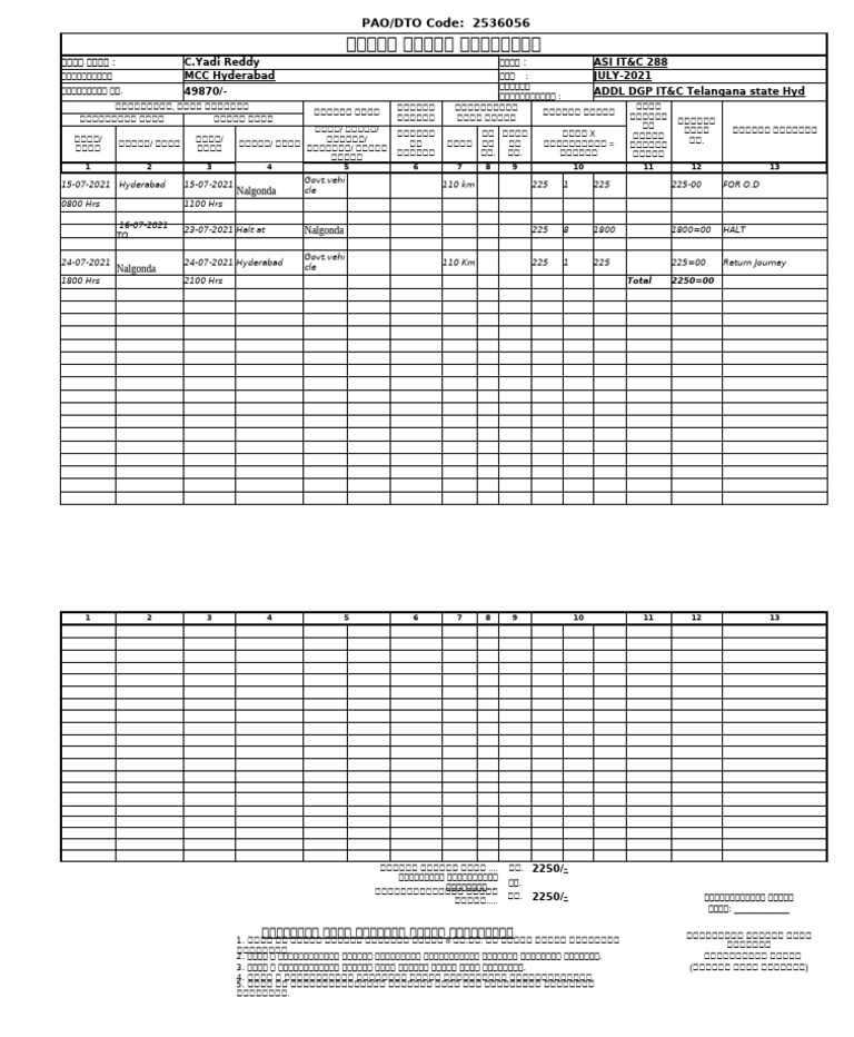 New TA Form | PDF