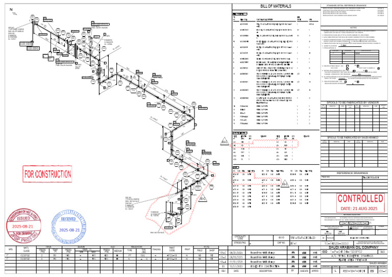 Saudi Aramco Piping Fabrication Details | PDF | Screw | Chess Theory