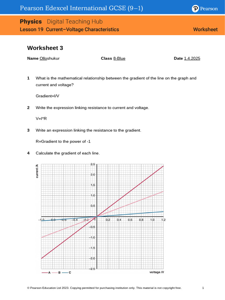 Olloshukur Lesson19 Worksheet 03 | PDF