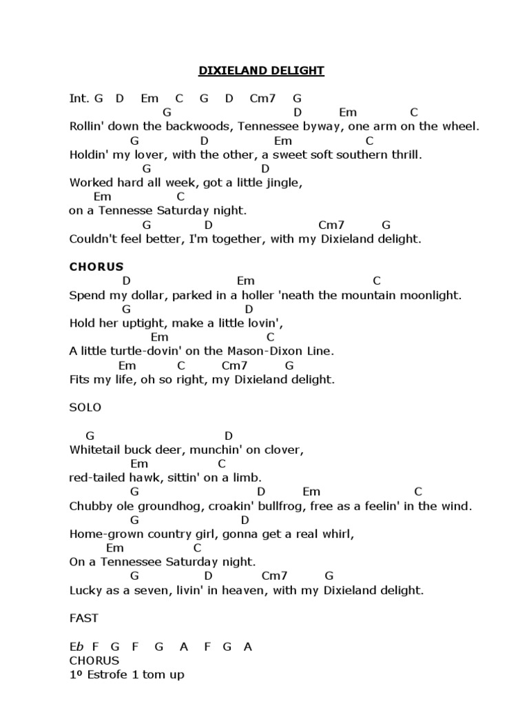 Dixieland Delight Nature