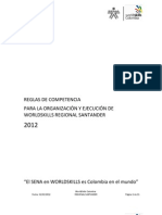 WSC ReglamentoRegional Santander 2012