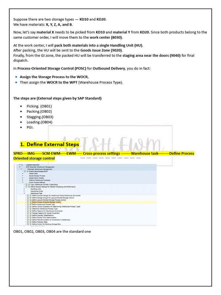 Customizing Outbound Delivery Steps | PDF | Computing