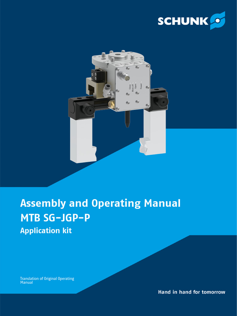 MTB SG-JGP-P Assembly Manual | PDF | Safety | Wear