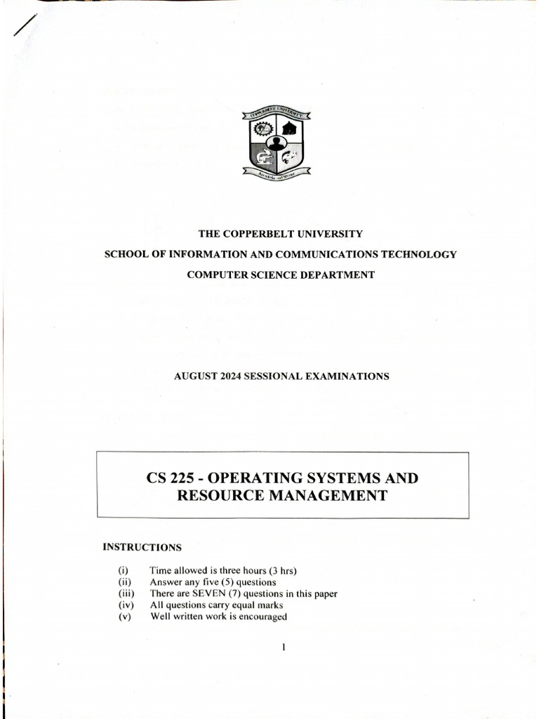 CS 225 Sessional 2024 | PDF