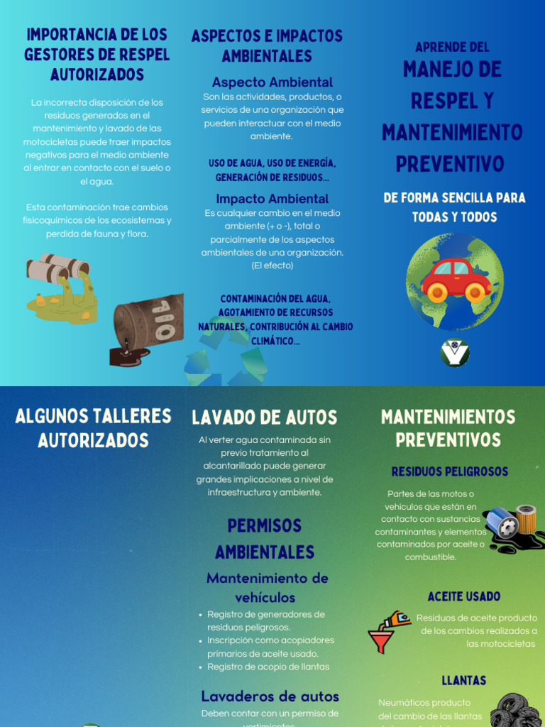 Manejo de Residuos y Mantenimiento Ambiental | PDF | Residuos | Entorno ...
