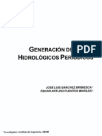 Generación de datos hidrólogicos periódicos