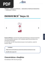 Tabela Nutricional Novasource Proline | PDF
