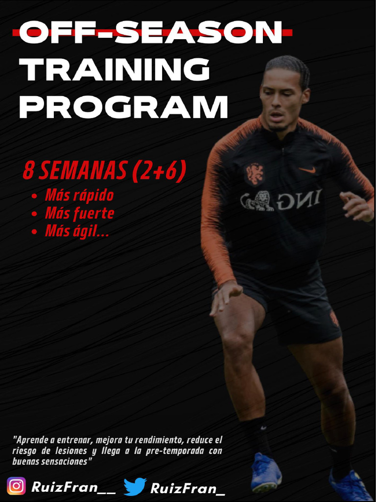 Off Season Program Soccer Ljwid0 | PDF | Entrenamiento de fuerza ...