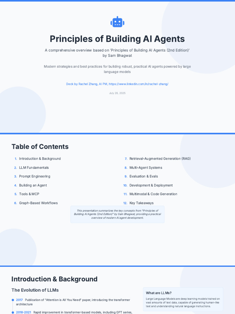 Overview of AI Agents by Sam Bhagwat | PDF | Artificial Intelligence ...
