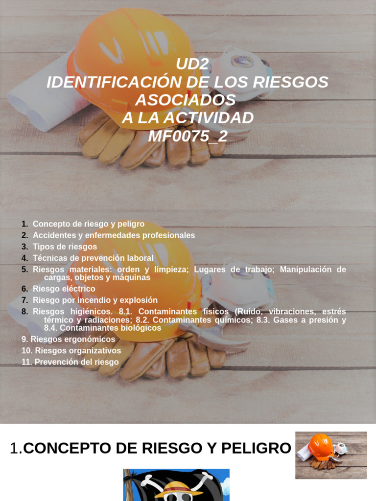 Identificación de Riesgos Laborales y Prevención | PDF | Radiación | ruido