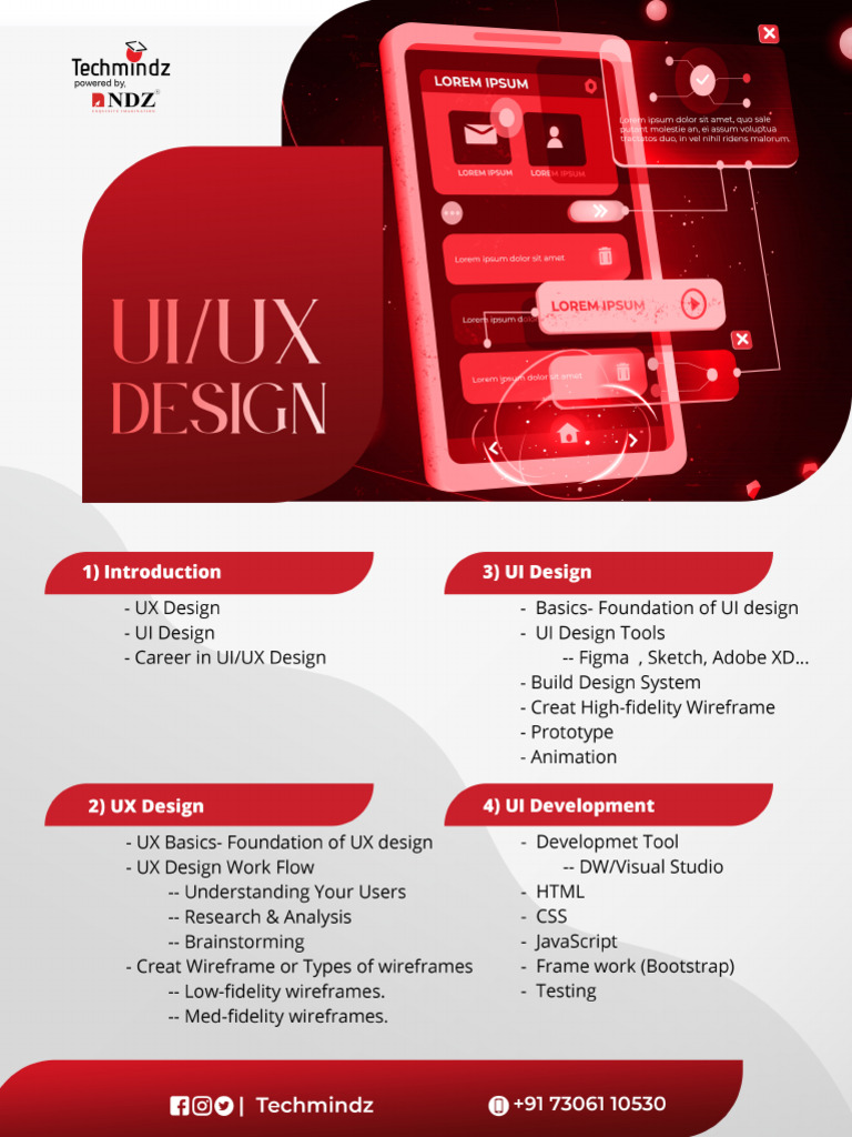 Ui Ux - Syllabus - TMZ | PDF