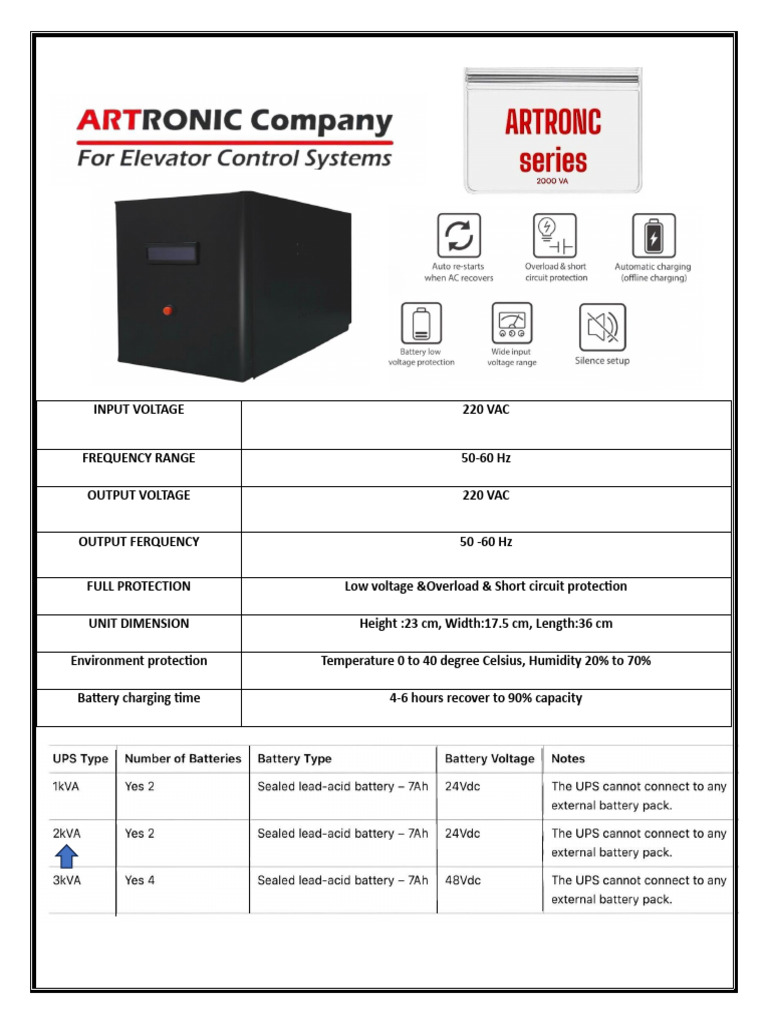 220VAC Power Supply Specifications | PDF