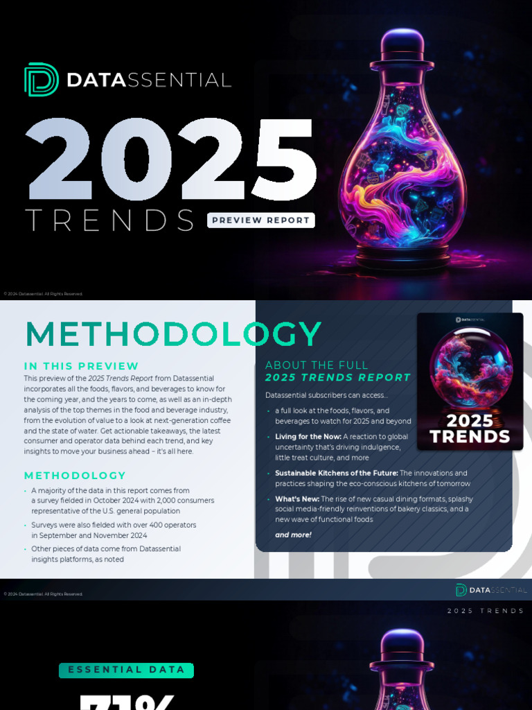 Datassential - 2025 Trends Preview Report | PDF | Spice | Chili Pepper
