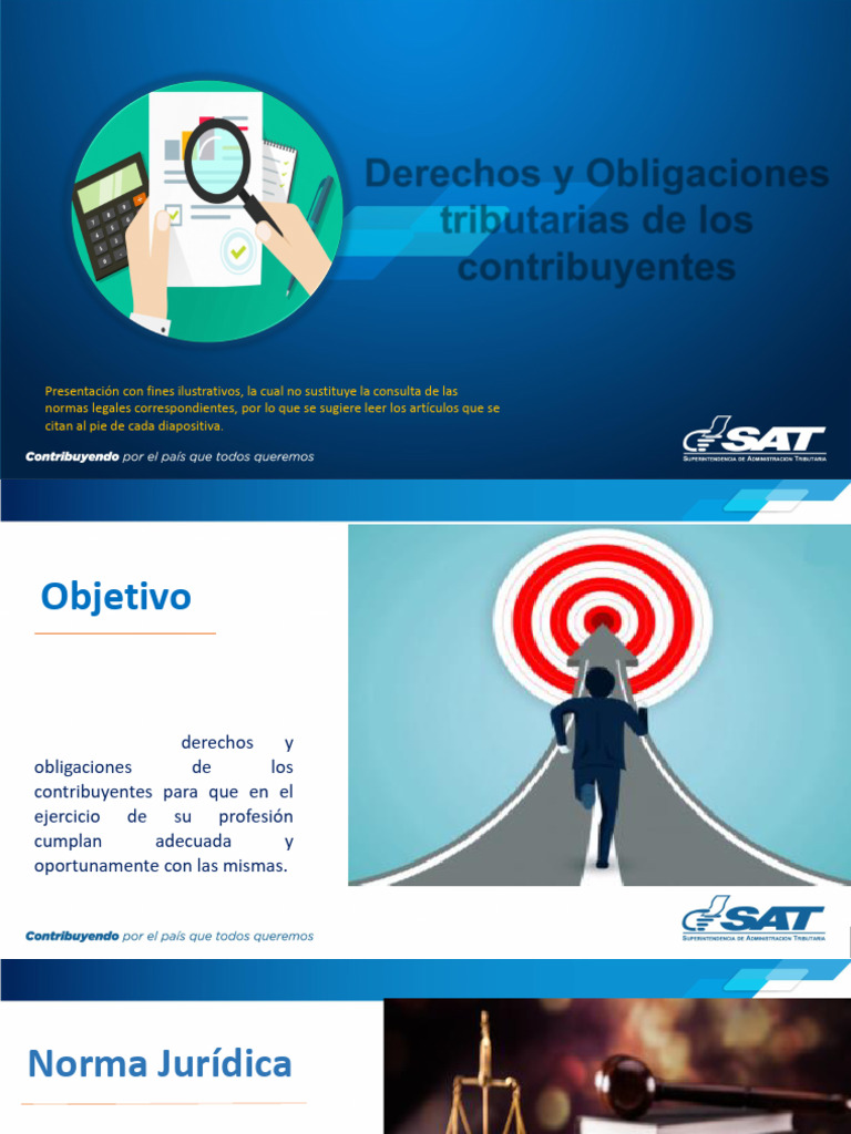 Derechos y Obligaciones Tributarias | PDF | Impuestos | Impuesto al ...