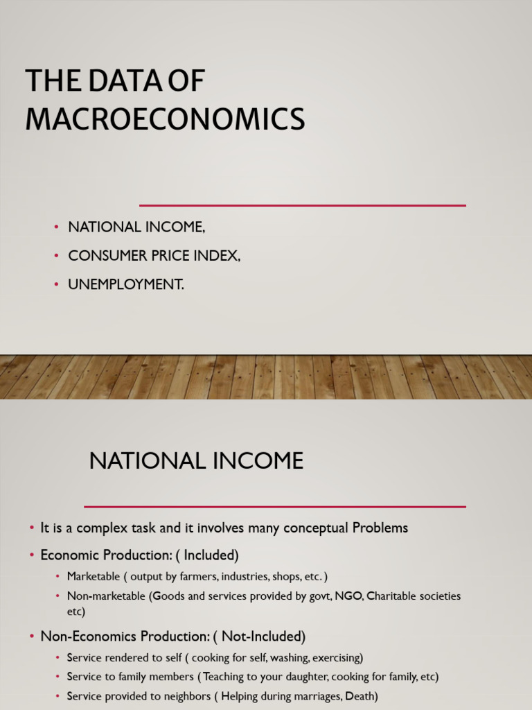 Understanding Macroeconomic Indicators | PDF | Cost Of Living ...