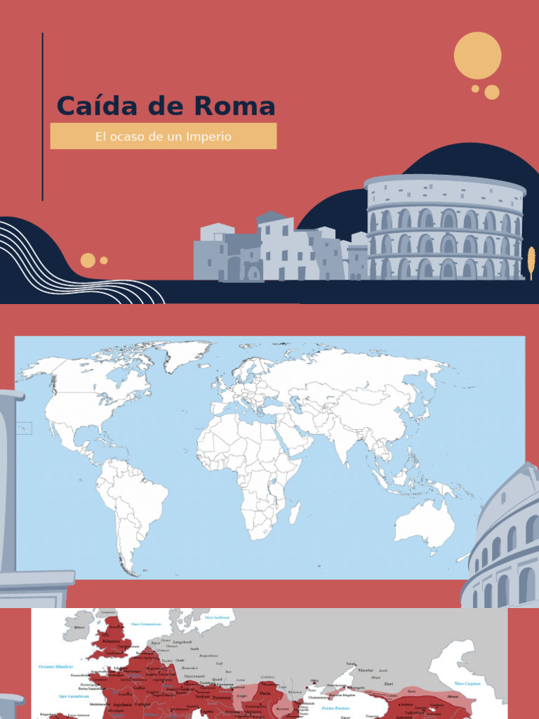 Causas de la Caída del Imperio Romano | PDF | Roma antigua | imperio Romano
