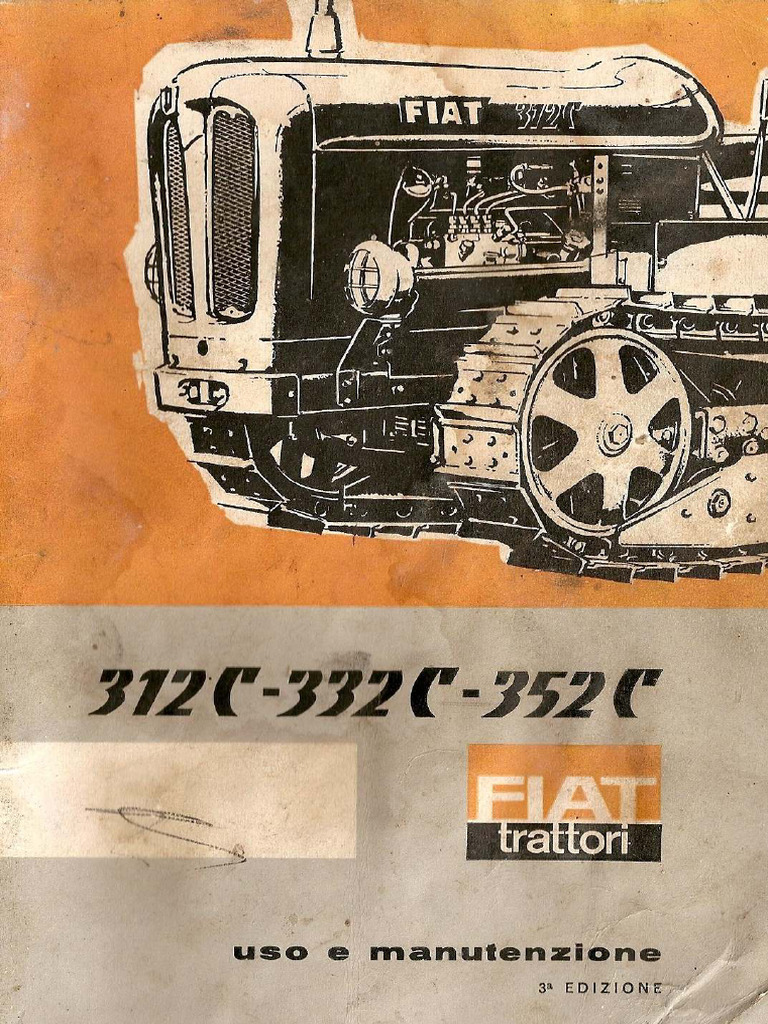 Fiat Tractor 312c - 332c - 352c - It2 | PDF