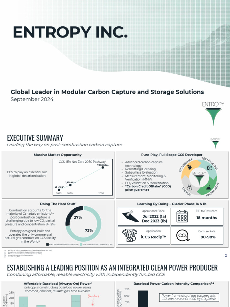 Modular Carbon Capture Solutions Overview | PDF | Carbon Capture And ...