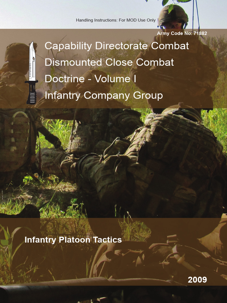 Infantry Platoon Tactics Pdf Platoon Infantry