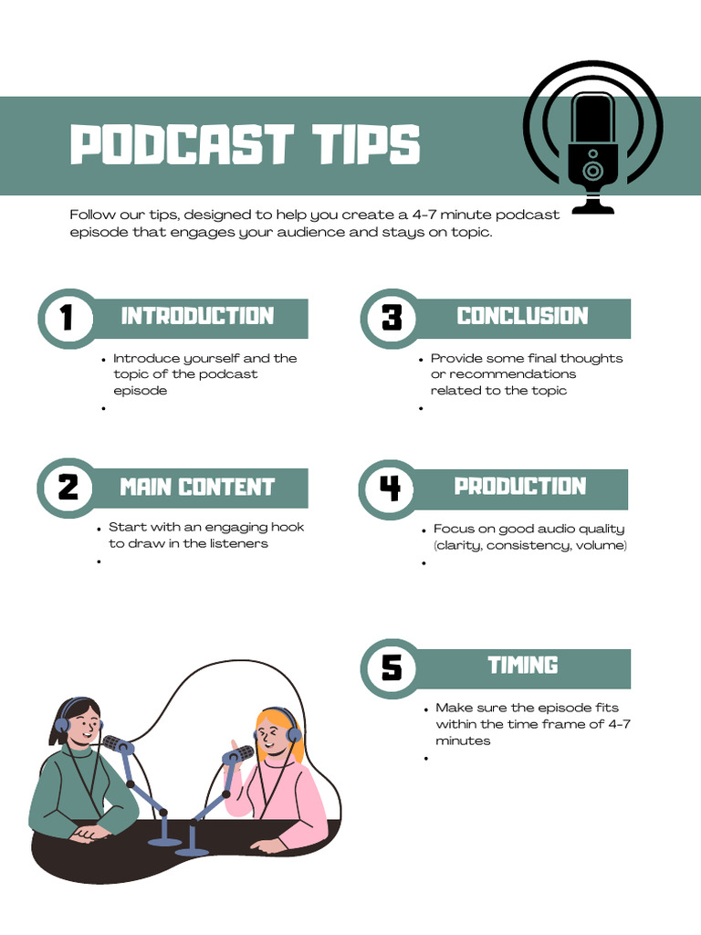 Essential Tips for Engaging Podcasts | PDF