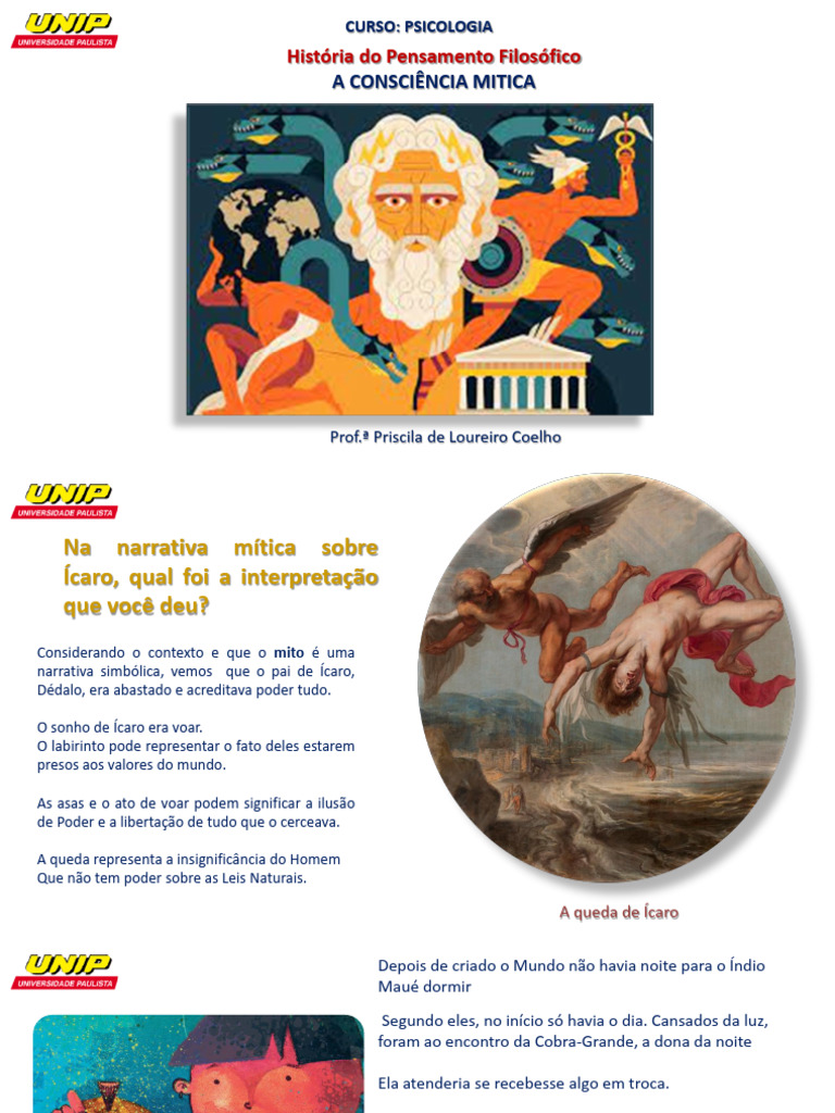 Mitos e Rituais: Compreendendo a Consciência Mítica | PDF | Mitologia ...