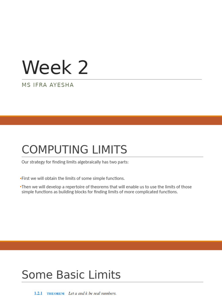 Understanding Limits in Algebra | PDF