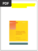 Amino Acids | PDF | Amino Acid | Enantioselective Synthesis