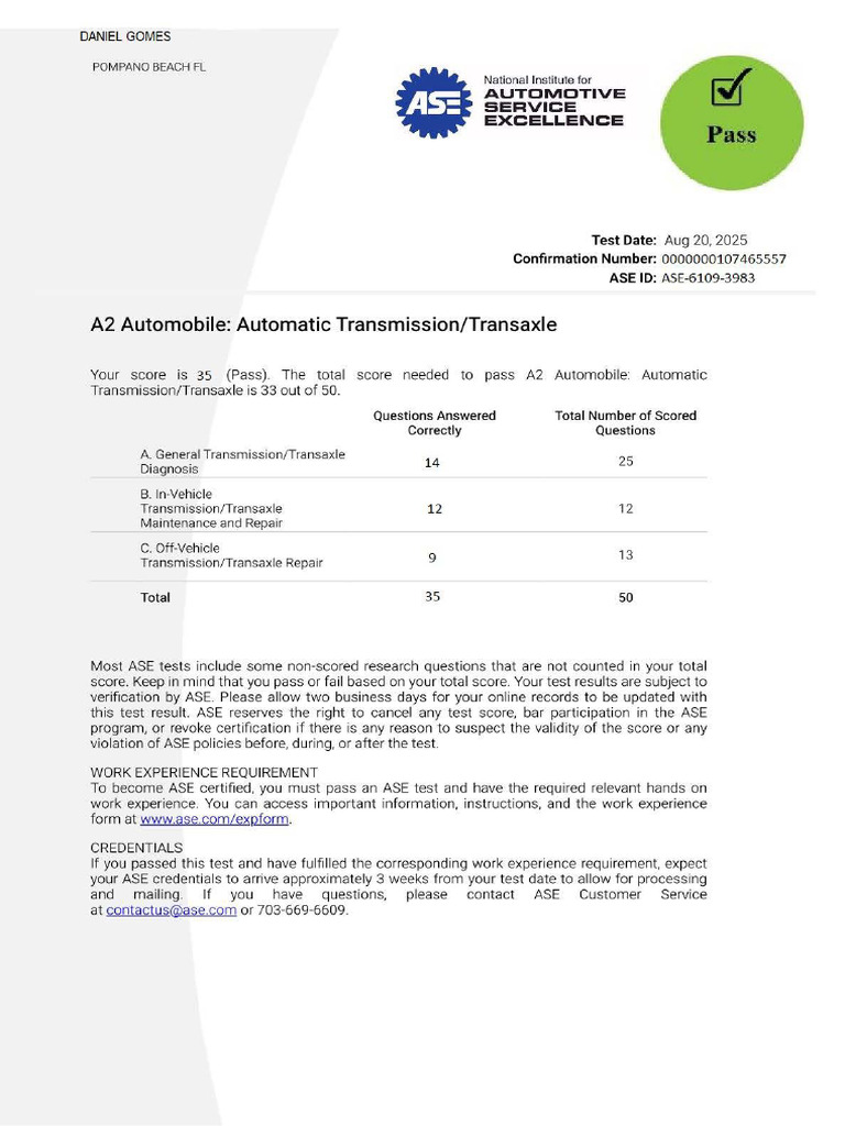 Ase Daniel | PDF