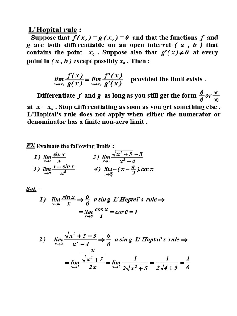 Application of Derivative | PDF