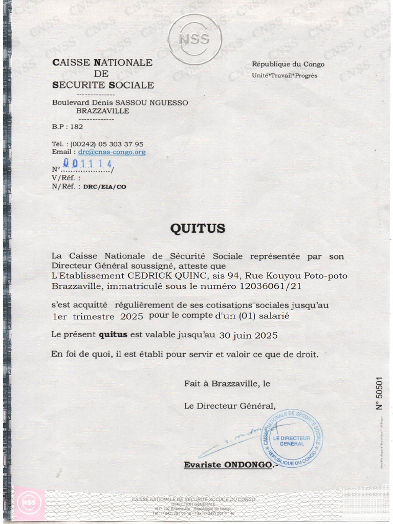 Quitus | PDF