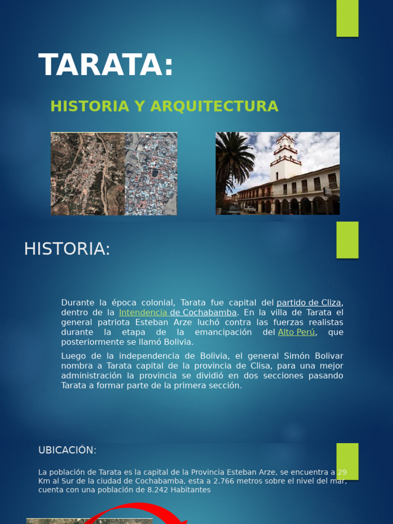 Tarata | PDF | Diseño arquitectonico | Arquitectura
