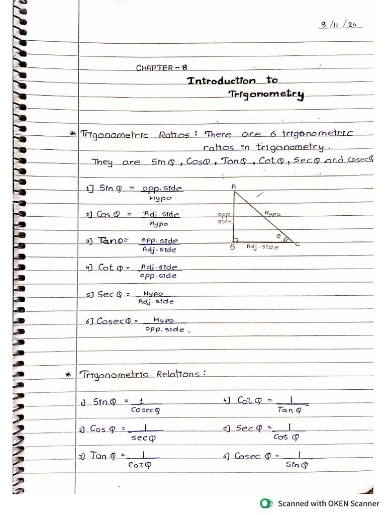 Swapnil Sir (Ex.8.1) | PDF
