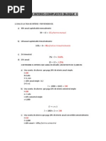 Tasa Nominal y Efectiva: Ejercicios Resueltos | PDF | Interés | Tasas ...