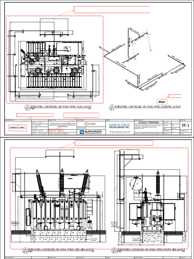 ICAF Piping System As-Built Drawings | PDF | Manufactured Goods ...