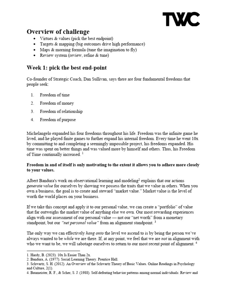 01-Week 1 Worksheet | PDF | Value (Ethics) | Psychology