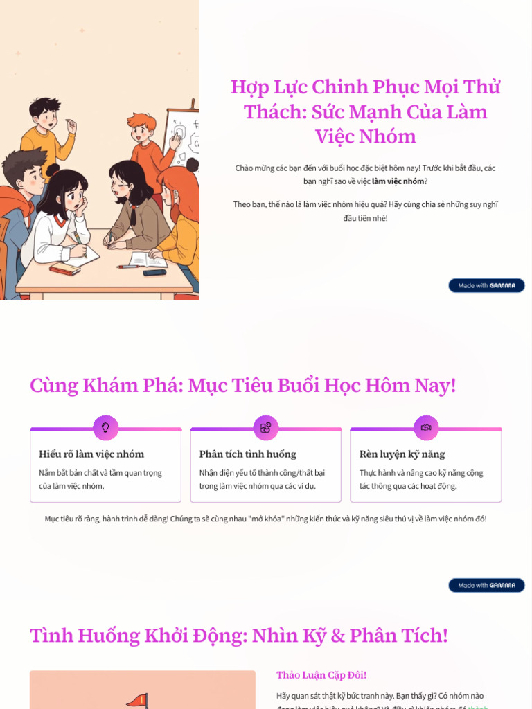 Hop Luc Chinh Phuc Moi Thu Thach Suc Manh Cua Lam Viec Nhom | PDF